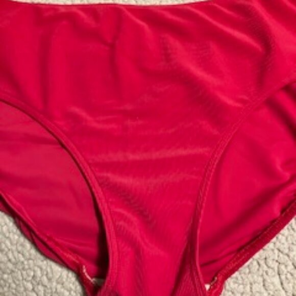 L.L.Bean 2 piece swimsuit Size 16 Regular - Picture 2 of 14